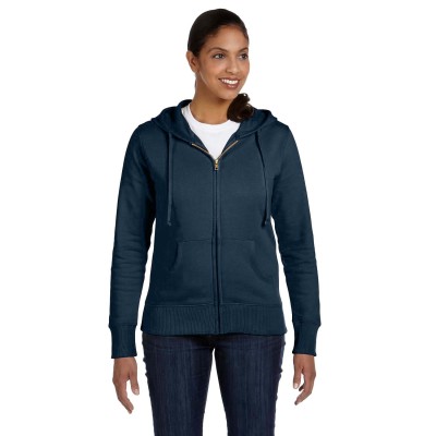 econscious EC4501   Ladies' Heritage Full-Zip Hooded Sweatshirt