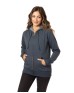 econscious EC4580   Ladies' Heathered Full-Zip Hooded Sweatshirt