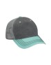 Adams EN102   Pigment-Dyed Twill & Mesh 5 Panel Trucker Cap