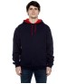 Beimar Drop Ship F1023   Unisex Contrast Hooded Sweatshirt