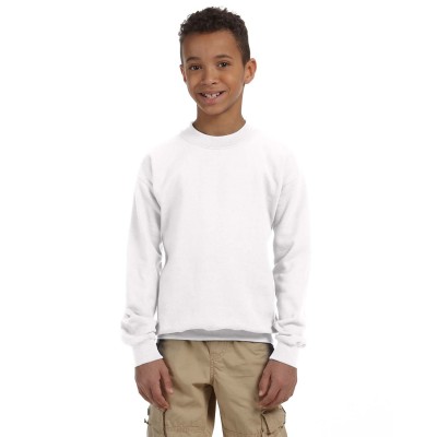 Gildan G180B   Youth Heavy Blend Fleece Crew