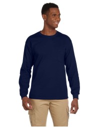 Gildan G241   Adult Ultra Cotton Long-Sleeve Pocket T-Shirt