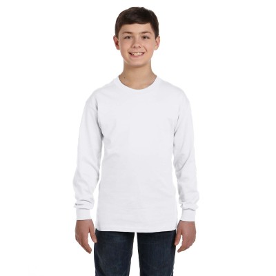 Gildan G540B   Youth Heavy Cotton Long-Sleeve T-Shirt