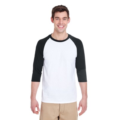 Gildan G570   Adult Heavy Cotton 3/4-Raglan Sleeve T-Shirt