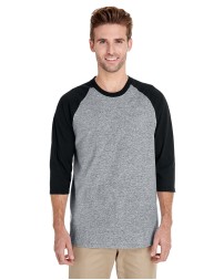 Gildan G570   Adult Heavy Cotton 3/4-Raglan Sleeve T-Shirt