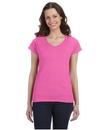 Gildan G64VL   Ladies' SoftStyle Fitted V-Neck T-Shirt