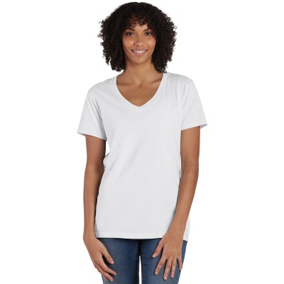 ComfortWash by Hanes GDH125   Ladies' V-Neck T-Shirt