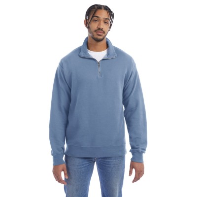 ComfortWash by Hanes GDH425   Unisex Quarter-Zip Sweatshirt