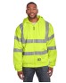 Berne HVF021   Men's  Hi-Vis Class 3 Lined Hooded Sweatshirt