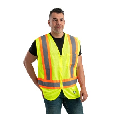 Berne HVV046   Adult Hi-Vis Class 2 Multi-Color Vest