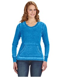 J America JA8255   Ladies' Zen Thermal Long-Sleeve T-Shirt