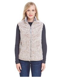 J America JA8456   Ladies' Epic Sherpa Vest