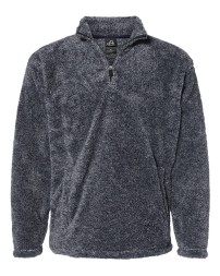 J America JA8464   Unisex Boundary Shag Quarter Zip