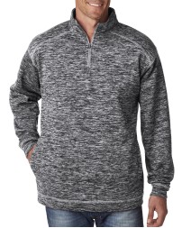 J America JA8614   Adult Cosmic Poly Fleece Quarter-Zip