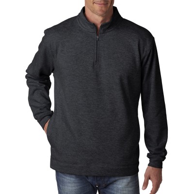 J America JA8614   Adult Cosmic Poly Fleece Quarter-Zip