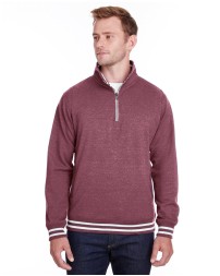 J America JA8650   Adult Relay Quarter-Zip