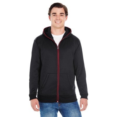 J America JA8668   Adult Glow Full-Zip Hood