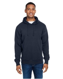 J America JA8706   Ripple Fleece Pulllover Hooded Sweatshirt