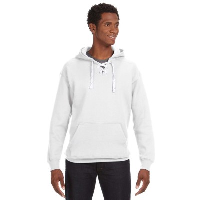 J America JA8830   Adult Sport Lace Hooded Sweatshirt