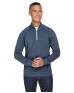 J America JA8869   Adult Triblend Fleece Quarter-Zip