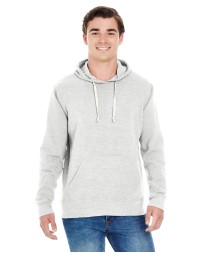 J America JA8871   Adult Triblend Pullover Fleece Hooded Sweatshirt