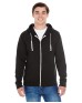 J America JA8872   Adult Triblend Full-Zip Fleece Hooded Sweatshirt