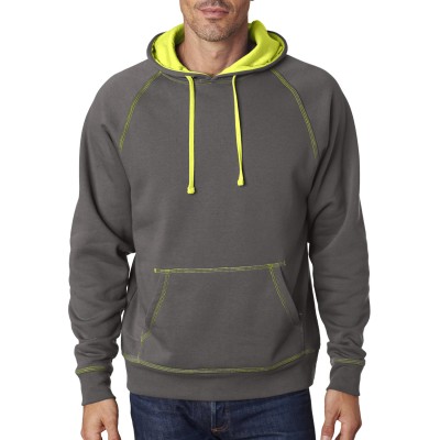 J America JA8883   Adult Shadow Fleece Pullover Hood