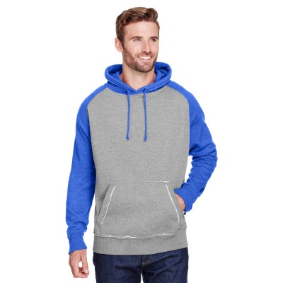 J America JA8885   Adult Vintage Heather Pullover Hooded Sweatshirt