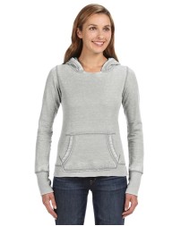 J America JA8912   Ladies' Zen Pullover Fleece Hooded Sweatshirt