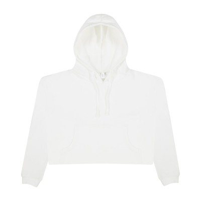 Just Hoods By AWDis JHA016   Ladies' Girlie Cropped Hooded Fleece with Pocket