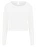 Just Hoods By AWDis JHA035   Ladies' Cropped Pullover Sweatshirt