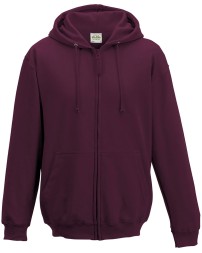 Just Hoods By AWDis JHA050   Men's 80/20 Midweight College Full-Zip Hooded Sweatshirt