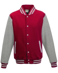 Just Hoods By AWDis JHY043   Youth 80/20 Heavyweight Letterman Jacket