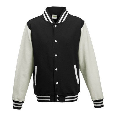 Just Hoods By AWDis JHY043   Youth 80/20 Heavyweight Letterman Jacket