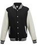 Just Hoods By AWDis JHY043   Youth 80/20 Heavyweight Letterman Jacket