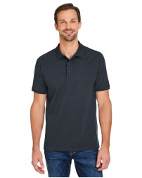 Harriton M205   Men's Valiant Cotton Snag Protect Polo