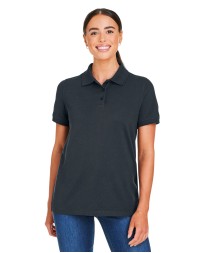 Harriton M205W   Ladies' Valiant Cotton Snag Protect Polo