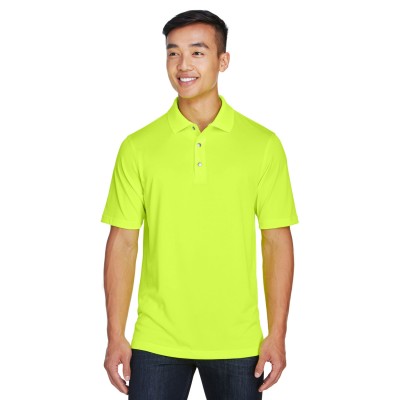 Harriton M345   Men's Advantage Snag Protection Plus IL Snap Placket Polo