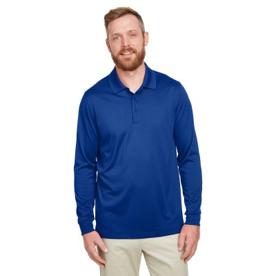 Harriton M348L   Men's Advantage Snag Protection Plus IL Long Sleeve Polo