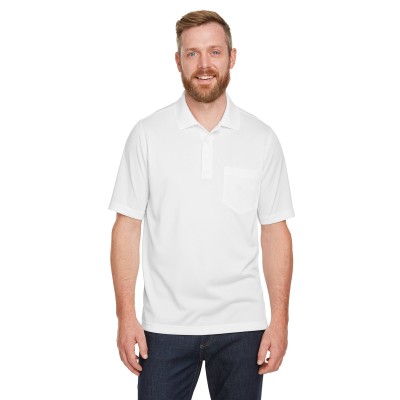 Harriton M348P   Men's Advantage Snag Protection Plus IL Pocket Polo