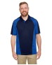 Harriton M385   Men's Advantage Snag Protection Plus IL Colorblock Polo