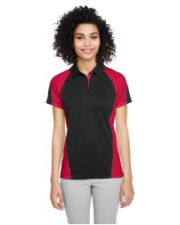 Harriton M385W   Ladies' Advantage Snag Protection Plus IL Colorblock Polo