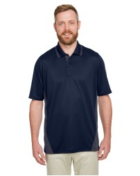 Harriton M386   Men's Flash Snag Protection Plus IL Colorblock Polo