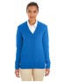 Harriton M425W   Ladies' Pilbloc V-Neck Button Cardigan Sweater