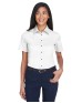 Harriton M500SW   Ladies' Easy Blend Short-Sleeve Twill Shirt with Stain-Release