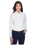 Harriton M500W   Ladies' Easy Blend Long-Sleeve Twill Shirt with Stain-Release