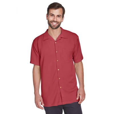 Harriton M570   Men's Bahama Cord Camp Shirt