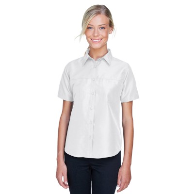 Harriton M580W   Ladies' Key West Short-Sleeve Performance Staff Shirt