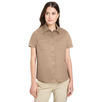 Harriton M585W   Ladies' Advantage IL Short-Sleeve Work Shirt