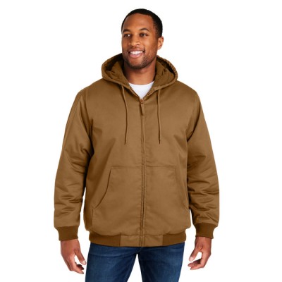 Harriton M722T   Men's Tall ClimaBloc Heavyweight Hooded Full-Zip Jacket